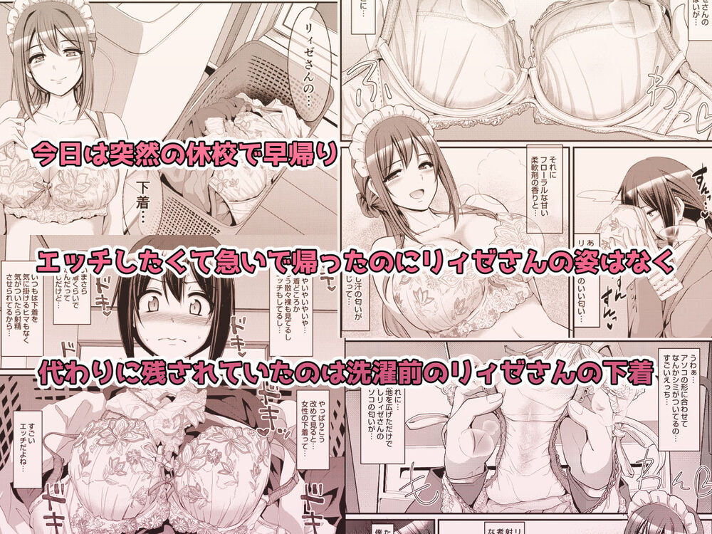 あまあまサキュバスメイドリィゼさん2 画像2